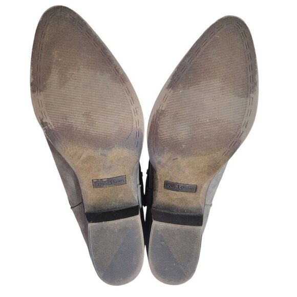 David Aaron Taupe Ankle Boots with Buckle Detail Size‎ 9- Everyday Booties - Picture 8 of 10